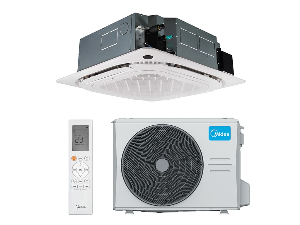 Кассетный кондиционер с низкотемпературной доработкой Midea MCD1-24HRN1-Q/MOX430U-24HN1-Q/-40/T-MBQ4-04A1 MCD1/MOU