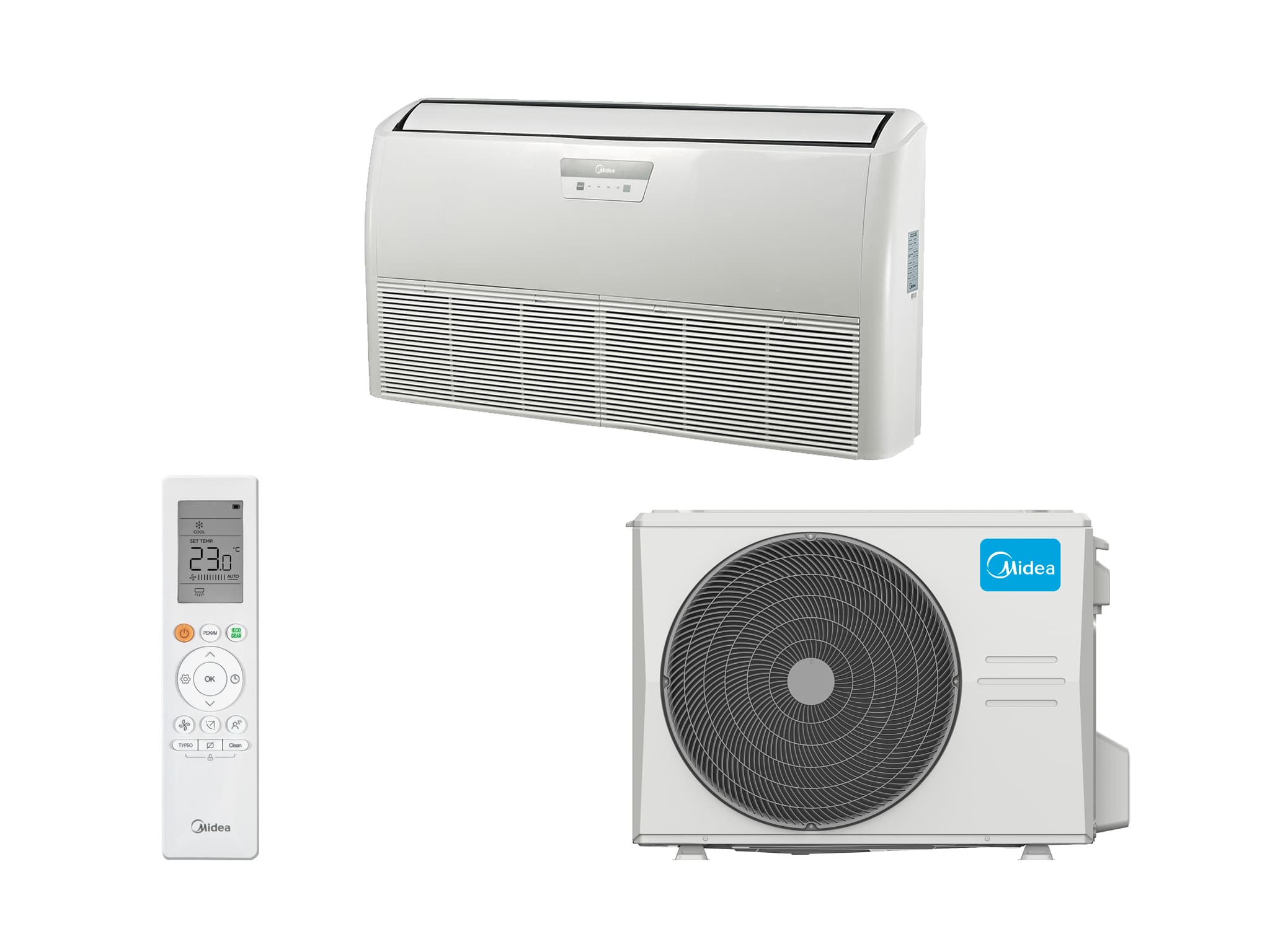 Напольно-потолочный Midea MUE-24HRFNX(GA)/MOA1D-24FRN8G1 MUE(U)