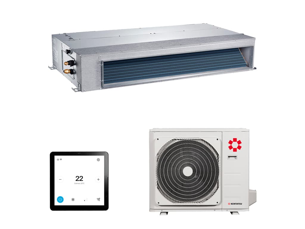 Канальный кондиционер Kentatsu KSMB140HZRN1W/KSUNB140HZRN3 KSMB-W/KSUNB
