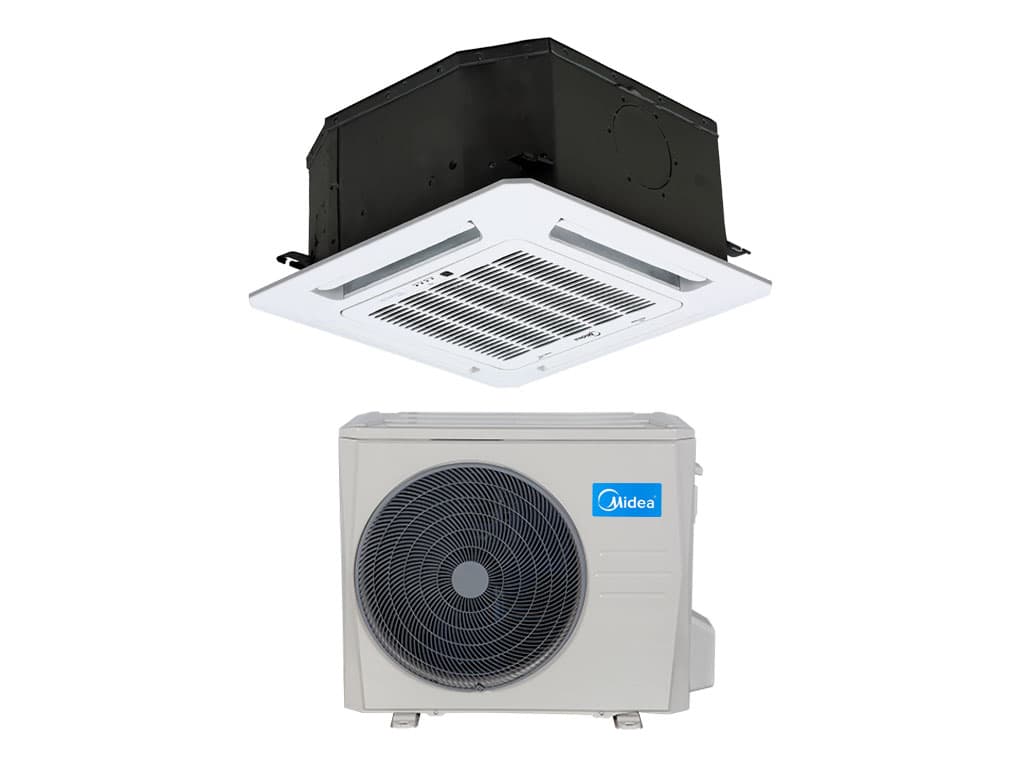 Кассетный кондиционер Midea MCA3-12HRN1-Q/MOU-12HN1-Q/T-MBQ4-03E MCA3/MOU