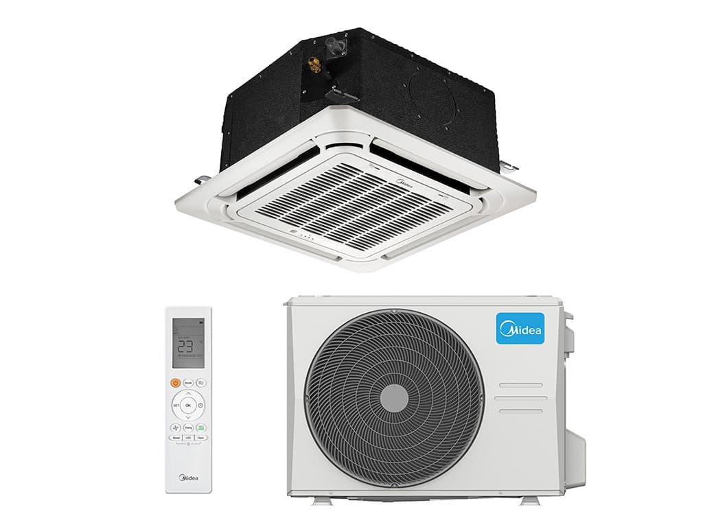 Кассетный кондиционер Midea MCA3-18HRN1-QB6/MOX330U-18HN1-LQB6/T-MBQ4-03E MCA3/MOU-L