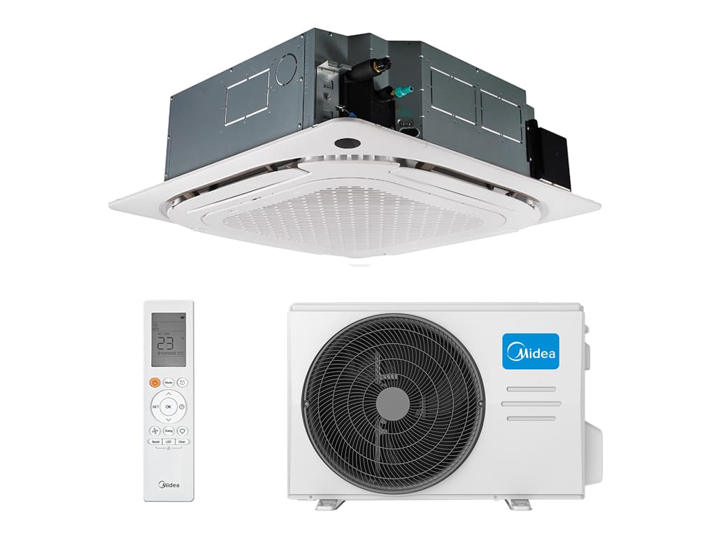 Кассетный кондиционер Midea MCD1-24HRN1-Q/MOX430U-24HN1-Q/T-MBQ4-04A1 MCD1/MOU