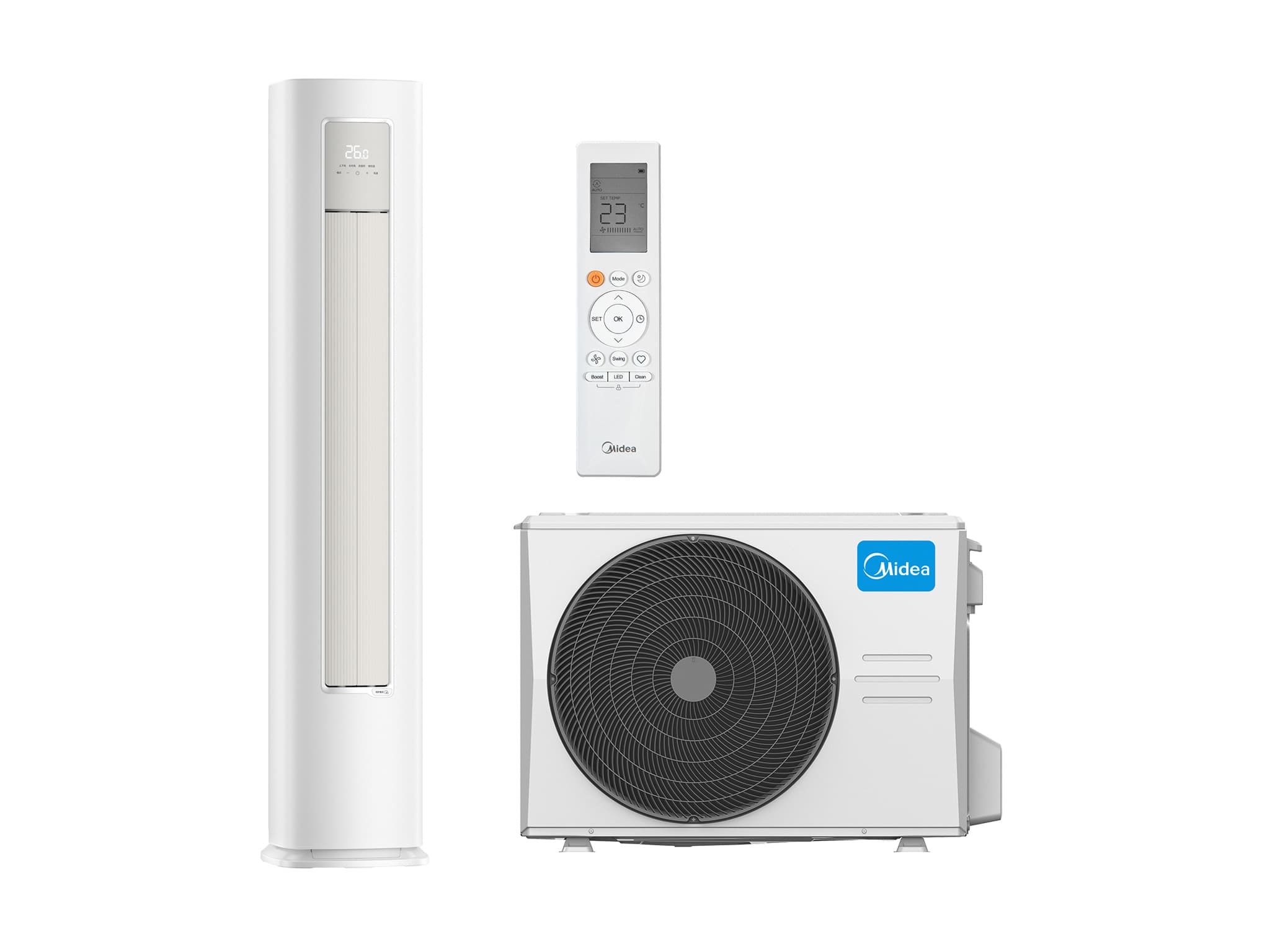 Колонный Midea MFSHA1-24FRN8G1/MOX430UL-24HFN8-Q MFSHA1