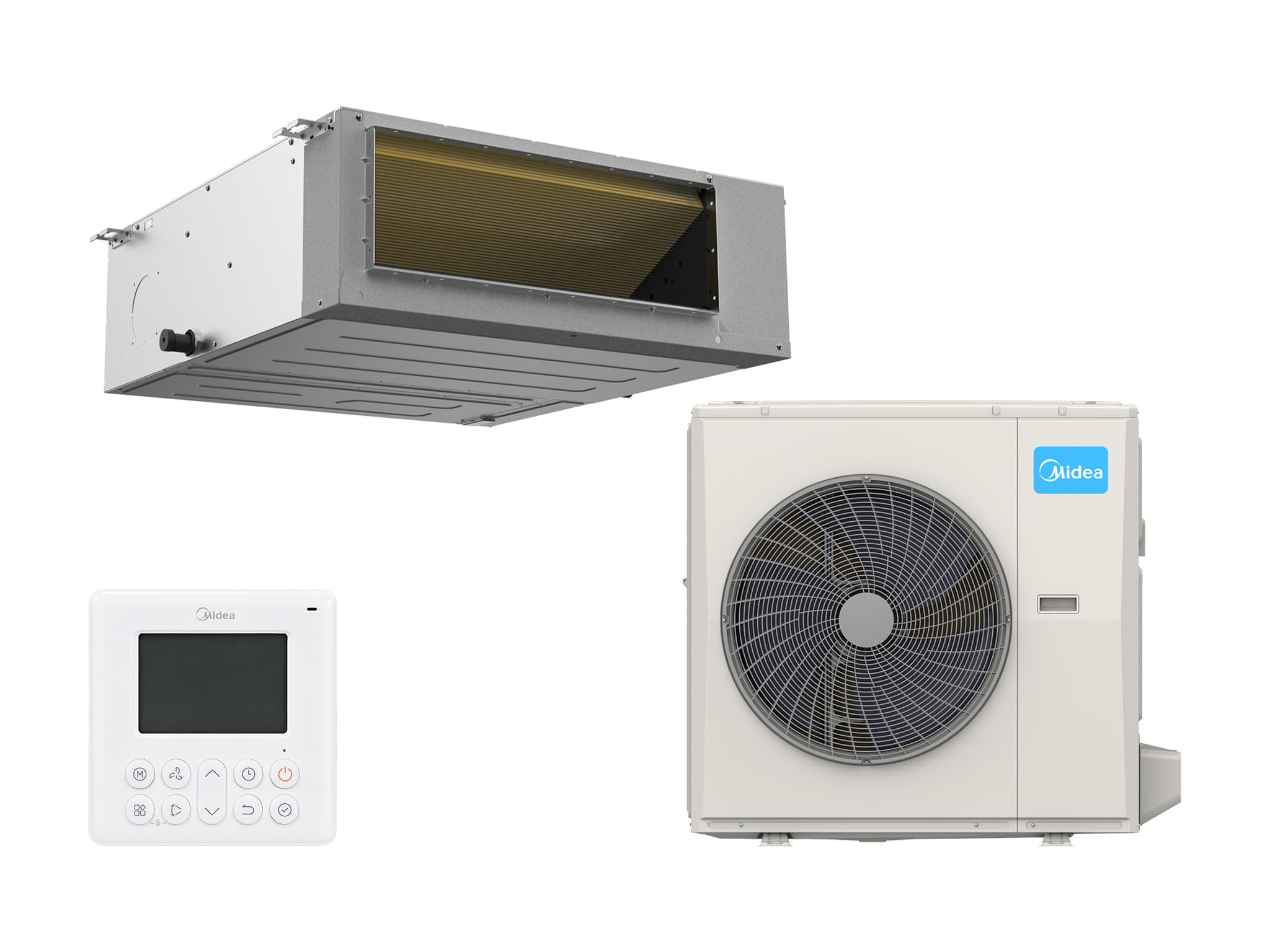 Канальный кондиционер Midea MTJ1-48FWN8G1/MOA1U-48FQN8G1 MTJ1