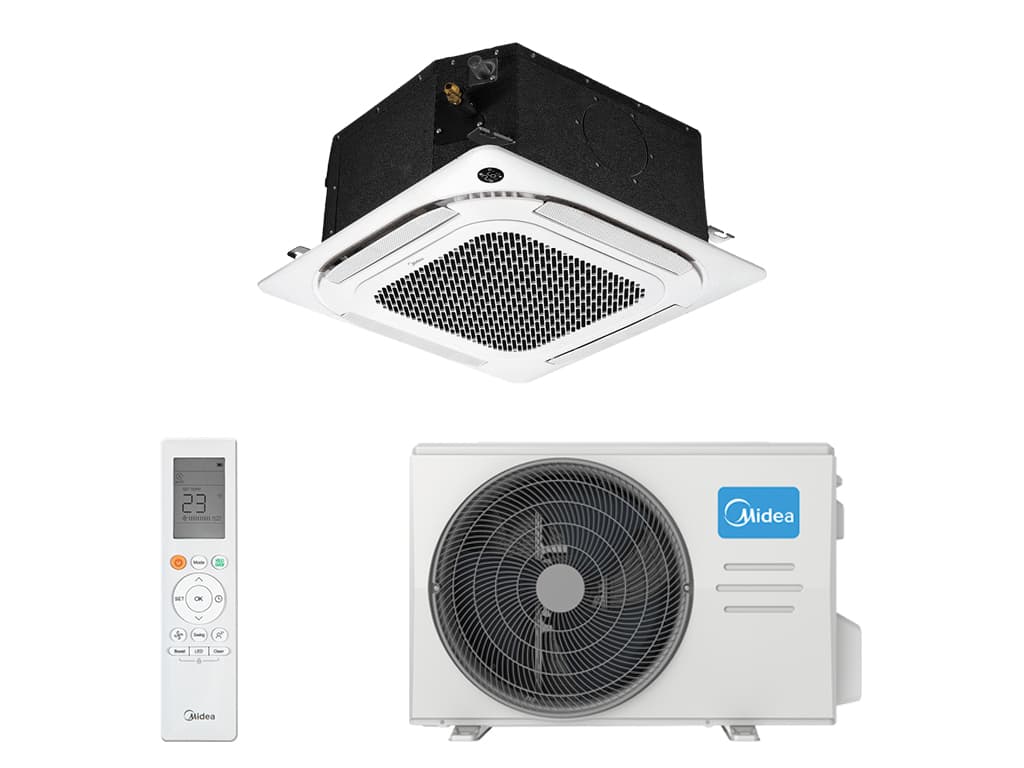 Кассетный кондиционер Midea MCA4U-18HRFNX-Q(GA)/MOX330U-18HFN8-Q(GA)/T-MBQ4-03AWD MCA4U/MO-N8