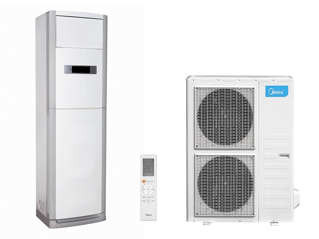 Напольный кондиционер Midea MFJ-48ARN1-R/MOU-48HN1-LRR MFJ/MOU-L